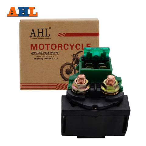 AHL Street Motorcycle Starter Solenoid Relay Ignition Key Switch For Kawasaki ZX1100 ZX 1100 NINJA ZX11R 1990-2001 ► Photo 1/4