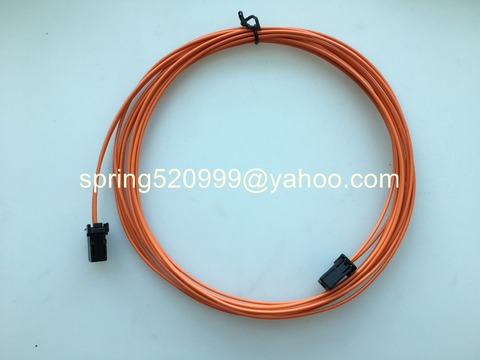 Free shipping optical fiber cable most cable 400CM for BMW AU-DI AMP Bluetooth car GPS car fiber cable for nbt cic 2g 3g 3g+ ► Photo 1/4