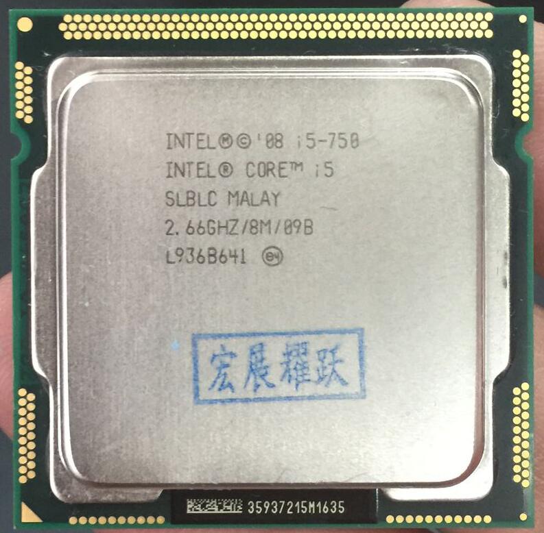 Intel Core i5-750 i 750 Processor (8M Cache, GHz) LGA1156