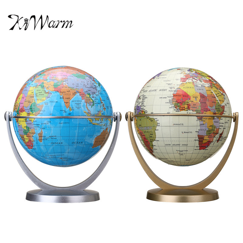 TABLE DECOR ROTATING GLOBES OCEAN GEOGRAPHICAL EARTH WORLD MAP GLOBE 