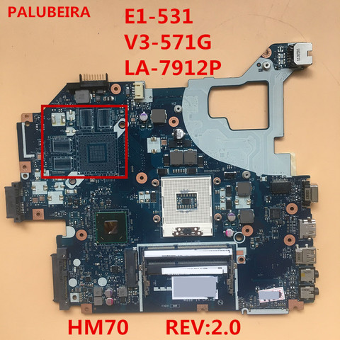Acer Aspire E1-531G E1-571G Mainboard Reparatur Repair LA-7912P