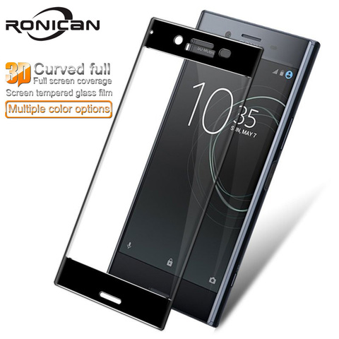 for Sony Xperia XZ Premium G8141 G8142 3D Curved Full Cover Tempered Glass for Sony XZ Premium Dual Sim AGREAL Screen Protector ► Photo 1/6