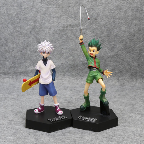 Action Figure Hunter X Hunter Gon  Figurine Hunter X Hunter Killua - X  Anime Pvc - Aliexpress