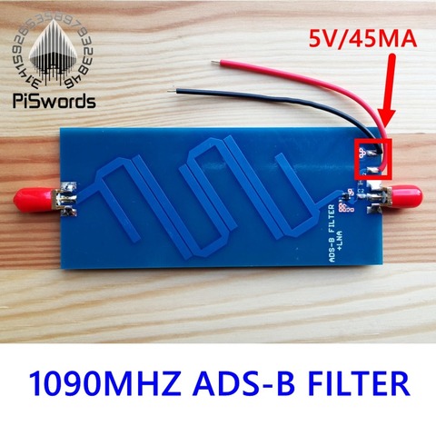 ADS-B 1090Mhz  + LAN  bandpass filter 1G-1.2GHz for SDR  ► Photo 1/1