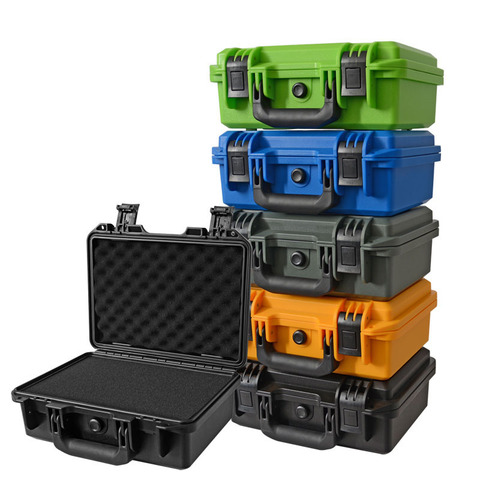 Plastic Safety Box Photographic Instrument Tool Case Impact Resistant Sealed Waterproof Box Hardware Toolbox with Pre-cut Foam ► Photo 1/1