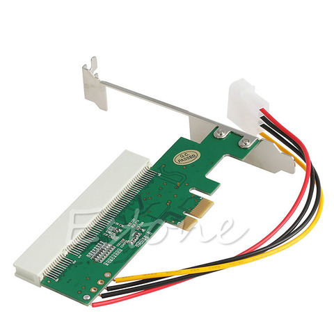 High Efficiency 66/33MHZ 4 Pin PCI-Express PCI-E To PCI Bus Riser Card Adapter Converter ► Photo 1/6