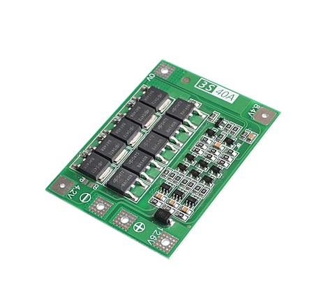 3S 40A Li-ion Lithium Battery Charger Protection Board PCB BMS For Drill Motor 11.1V 12.6V Lipo Cell Module ► Photo 1/3