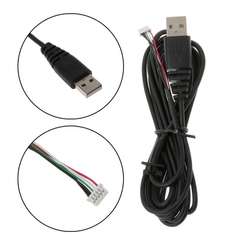 OPEN-SMART USB Soft Mouse Cable Line Replacement Wire For SteelSeries Rival 100 300 Mouse ► Photo 1/6