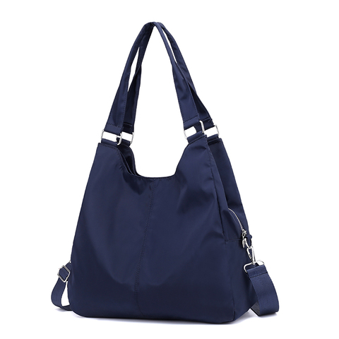 2022 New Casual Women Handbag Waterproof Nylon Shoulder Bag Fashion Design Good quality Wear-resistant Big Tote Messenger Bags ► Photo 1/6