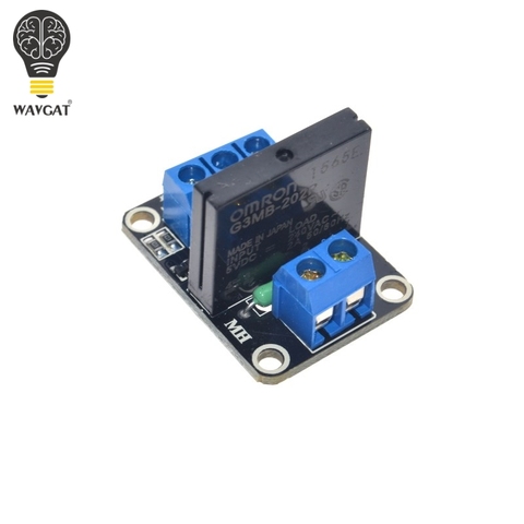 WAVGAT Free shipping 5V 1 Channel OMRON SSR High Level Solid State Relay Module 250V 2A For Arduino.We are the manufacturer ► Photo 1/6