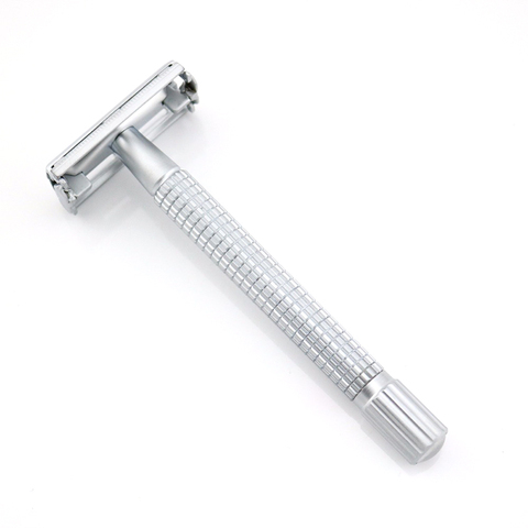 WEISHI Safety Razor Long handle Brass material Matte Chromium 9306-EL Top quality Simple packing 1PCS/LOT NEW ► Photo 1/3