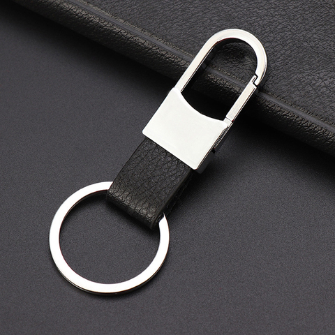 car keychain Metal Men Car-styling Car Key Ring Cover Chain for Ford Toyota for Lada HYUNDAI Keychain Leather ► Photo 1/6