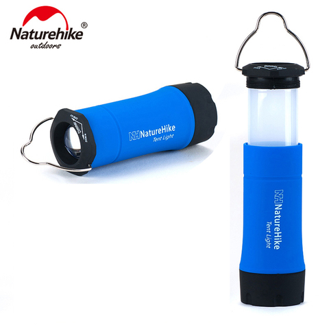 Naturehike Portable Mini CREE R2 LED Zoomable Flashing Camping Lantern Outdoor LED Tent Light Lamp With 3 Working Modes ► Photo 1/6