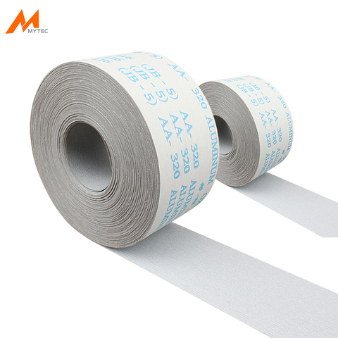 1M Abrasive Roll Emery Cloth 120 to 600 Grit Aluminum Oxide Width 100MM Tear-Off Sandpaper For Wood Metal Grinding Sanding ► Photo 1/6