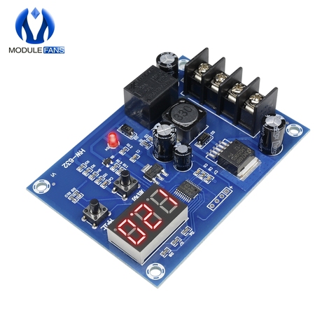XH-M603 Charging Control Module  Digital LED Display  Storage Lithium Battery Charger Control Switch Protection Board 12-24V ► Photo 1/1