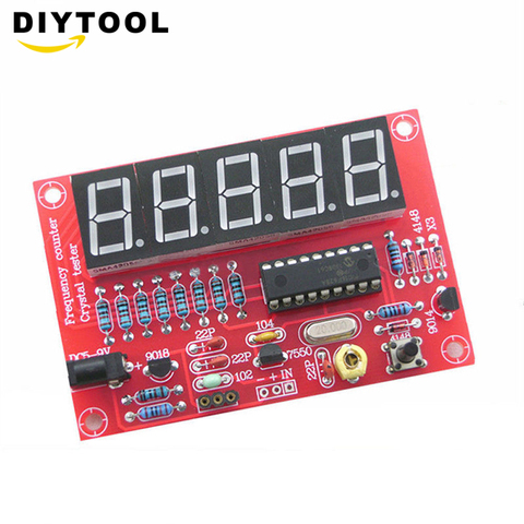 1Hz-50MHz Crystal Oscillator Frequency Counter Tester DIY Kit 5 Digits Resolution new Frequency Meters frecuencimetro ► Photo 1/5