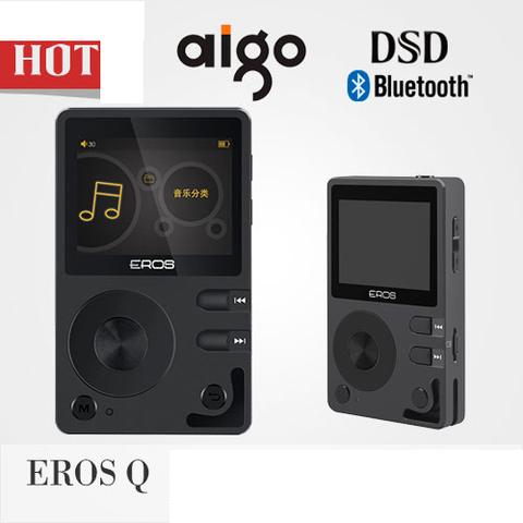 Brand Aigo EROS Q High-quality DSD64 Bluetooth 4.0 Portable Audio Lossless Hifi Music Player USB DAC Support OTG+16G TF Card ► Photo 1/1