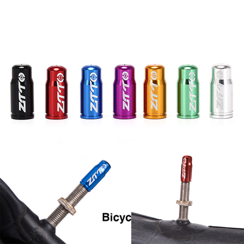1PCS 7 Colors Road MTB Bike Wheel Tire Covered Protector French Tyre Dustproof Bike Bicycle Presta Valve Cap Dust Cover ► Photo 1/6