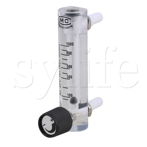 100-1000ml/min Air Oxygen Gas Flow Meter for Measuring Controlling Flow ► Photo 1/3