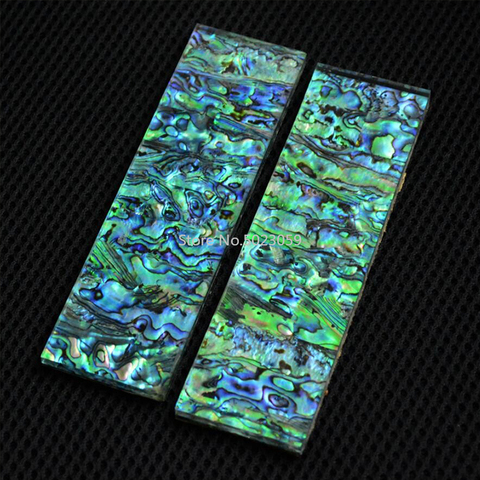 2 Pieces Scarce Natural New Zealand Black Abalone Shell Paper for DIY Knife Making Handle Produce Material Supplies ► Photo 1/6