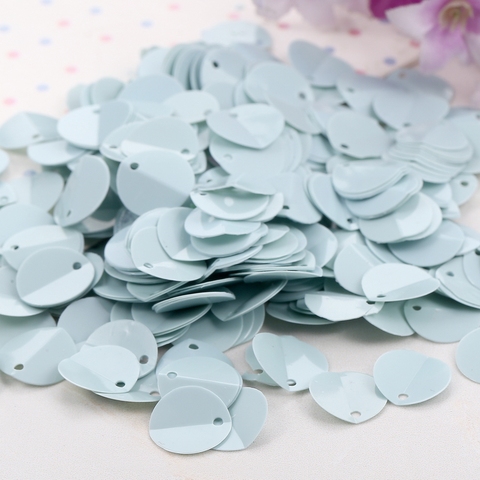 240pcs 12mm Cup Oval Folding Sequins Horse Eyes Shape Crafts frosted Loose Paillettes Stickers Diy Wedding Sewing Accessories ► Photo 1/6