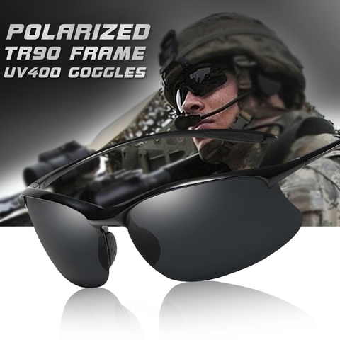 2022 Top Ultralight TR90 Polarized Sunglasses Anti-UV Driving Men Shades Male Military Sun Glasses Eyewear Goggles Gafas De Sol ► Photo 1/6