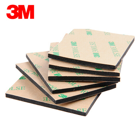 with Original 3M 300LSE 9495LE Glue EVA Foam Double Sided Adhesive Tape Pad Mounting Tape 54mmx44mmx3.2mm Black ► Photo 1/1