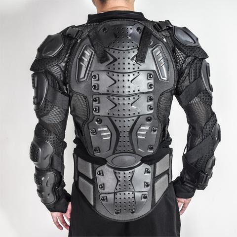 WOSAWE Sports Motorcycle Armor Protector Jacket Body Support Bandage Motocross Guard Brace Protective Gears Chest Ski Protection ► Photo 1/6