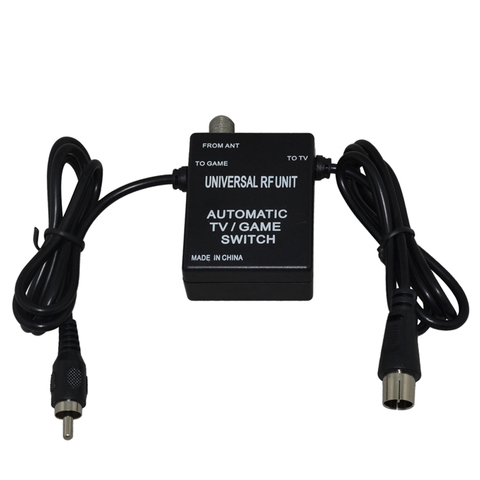 3 in 1 Universal RF Unit Adapter Cable Automatic TV Game Switch for Super Nintendo for NES for SNES for SEGA Genesis ► Photo 1/6