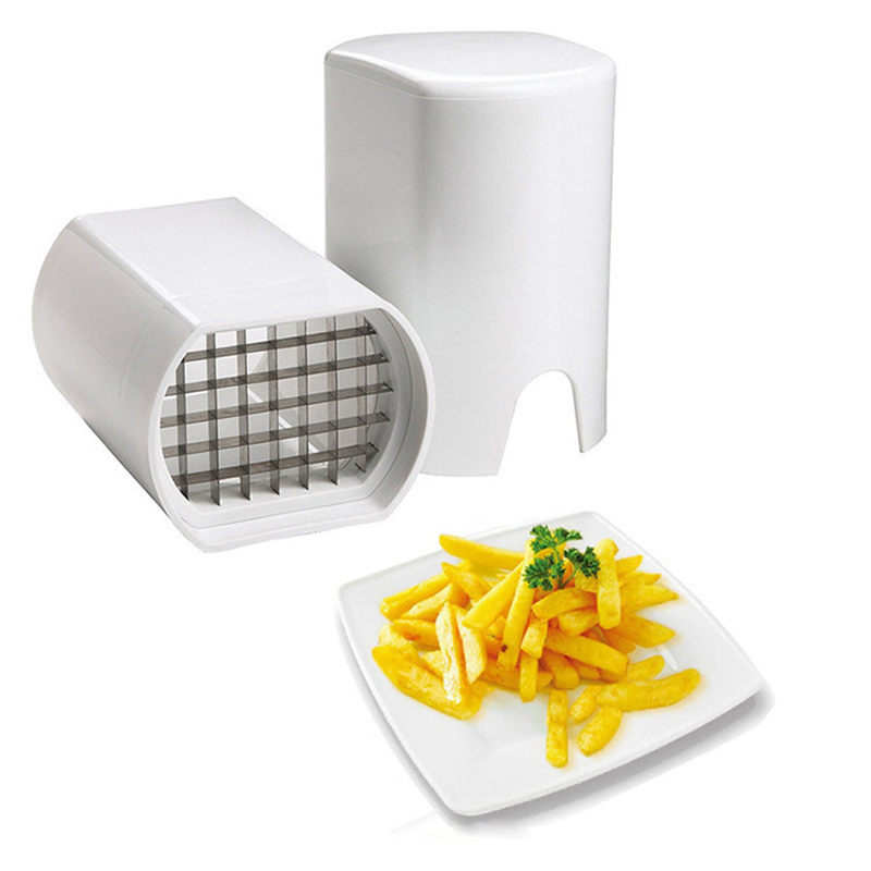 QueenTime Wavy French Fries Cutter Stainless Steel Potato Slicer