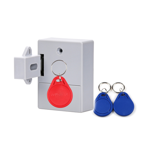 AA dry battery Invisible RFID Electronic Cabinet Locker Door Lock Wardrobe Lock Private 125KHZ EM RFID Drawer Lock ► Photo 1/6