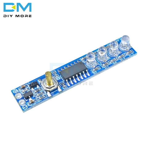 1S/2S/3S/4S Lithium Battery Capacity Indicator LED Display Board Power Level Indicator For 1/2/3/4pcs 18650 Lithium Battery DIY ► Photo 1/6