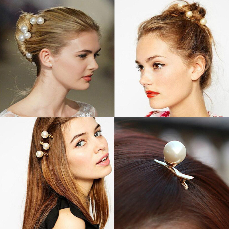 1Pcs Cute Mini-pearl Duck Mouth Clip Hair Clip Hairband Comb Pin Barrette  Hairpin Headdress Accessories Beauty Styling Tools New - Price history &  Review | AliExpress Seller - China Lolede Store 