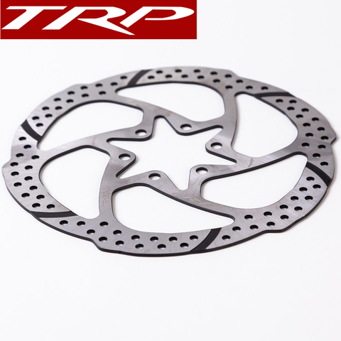 TRP Rotor 140mm / 160mm / 180mm for MTB Road Bike Disc Brake Spyre HY/RD Quadiem SPYRE-C Spyre SLC SPYKE, Silver with Screws ► Photo 1/1