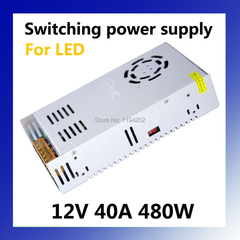 Hot Selling Dc Driver Power Supply 220V to 12V 40A 480W for Industrial Mechanical ► Photo 1/6