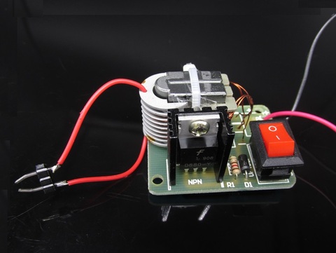 15KV High Voltage Inverter Generator Spark Arc Ignition Coil Module DIY Kit 3.7V ► Photo 1/5
