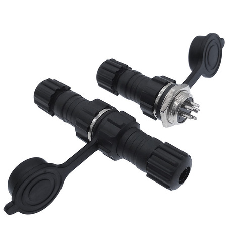 Aviation connector GX16 M16 waterproof docking back nut male&female plug and socket 2pin3pin4pin5pin6pin7pin8pin9pin10pin ► Photo 1/6