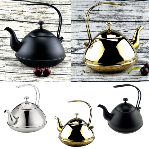 2L Whistling Tea Kettle with Handle Stainless Steel Teapot for Stovetops Camping Hiking Picnic BBQ Tea Pot Outdoor Water Kettle ► Photo 1/6