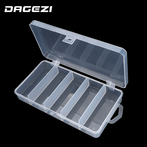 DAGEZI Fishing Box PVC Lure Box Bait Storage Case 5 Compartment Fishing Tackle Tool Sorting Box for Carp Fishing Pesca ► Photo 1/1