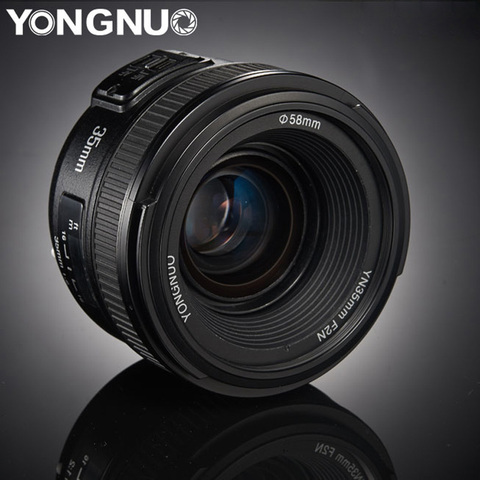 YONGNUO YN35MM F2N AF MF 35mm F2.0 Large Aperture Wide-angle Fixed Focus Lens for Nikon DSLR Camera ► Photo 1/1