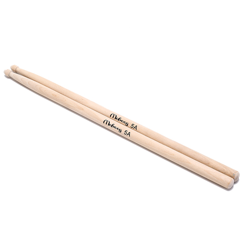 Lightweight wood color drum sticks musical aparts Maple 5A Size Maple Wood Drumsticks Stick for Drum ► Photo 1/6