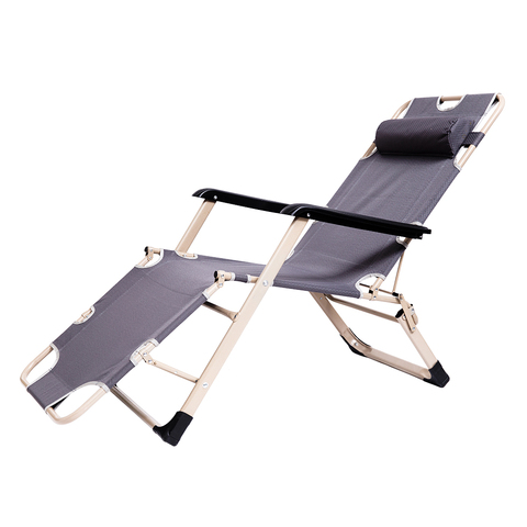 Delivery normal norHome  office Fishing Chair Metal Modern Chairs Folding bed siesta bed simple siesta couch  office siesta bed ► Photo 1/5