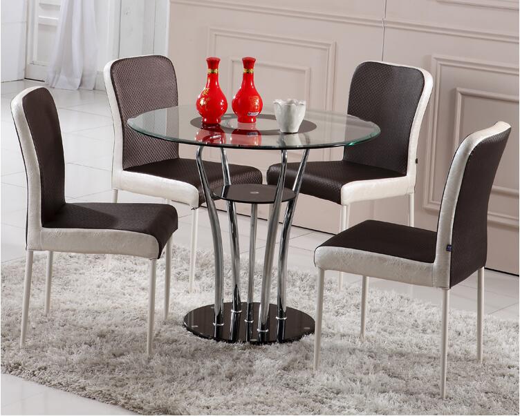 Tempered Glass Round Table, Small Glass Round Table