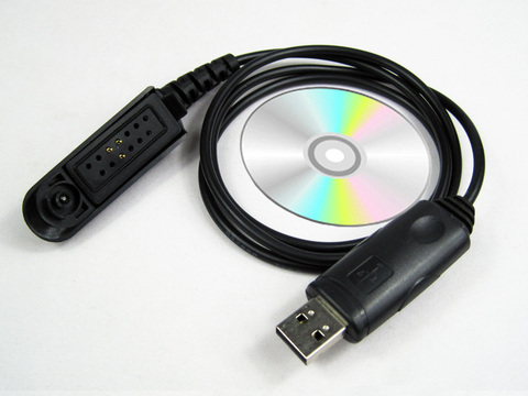 USB Programming Cable for Motorola Walkie Talkie Two Way Radio PRO5150 GP328 GP340 GP380 GP640 GP650 GP680 GP960 GP1280 PR860    ► Photo 1/4