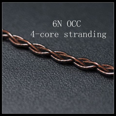 OCC Headphone Upgrade Line 6N UP-OCC COPPER 26AWG*4  MMCX UPOCC ► Photo 1/3