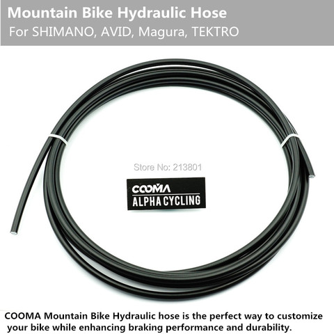 COOMA Mountain Bike Hydraulic Hose, 5.0mm Outside Diameter; Professional Class Hydraulic Hose for MTB Brake system, 1 Meter ► Photo 1/3