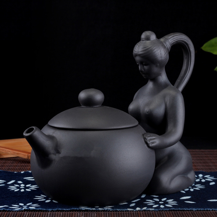 Beauty Hand Made purple clay xishi teapot Yi Xing Purple Clay Teapot Zi Sha Hu 