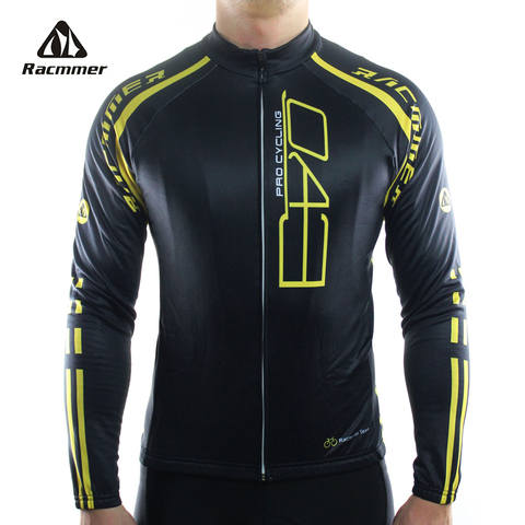 Racmmer 2022 Cycling Jersey Long Sleeve Mtb Clothing Bike Wear Clothes Kit Bicycle Maillot Roupa Ropa De Ciclismo Hombre #CX-18 ► Photo 1/6