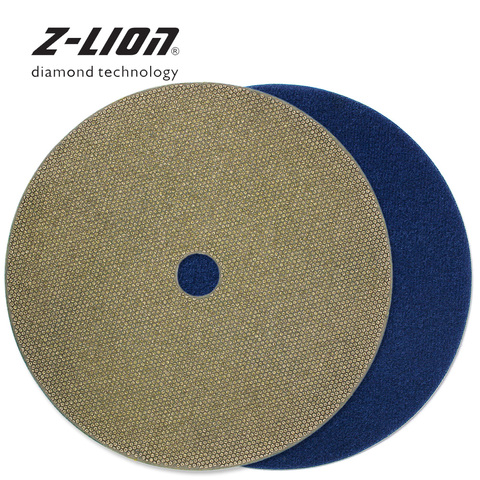 Z-LION 7 Inch Electroplated Flexible Diamond Grinding Disc Honing Pad Stone Glass Ceramic Polishing Wheel Abrasive Tool ► Photo 1/1