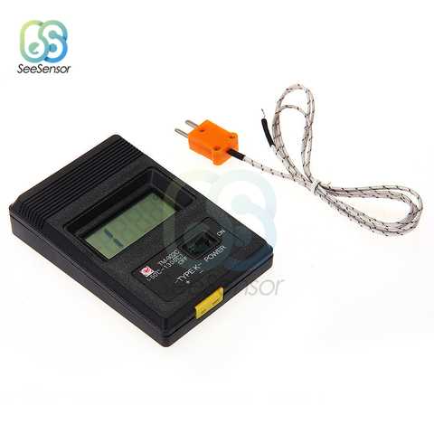 TM-902C TM902C Temperature Meter Digital Thermometer K Type Thermometer Sensor Thermocouple Probe Detector -50C to 1300C ► Photo 1/4